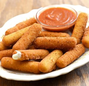 bastones de muzzarella, bastones de queso, palitos de queso, palitos de muzzarella, mozzarella sticks, muzzarella sticks