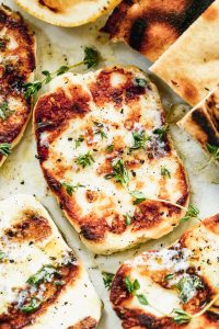 que es halloumi, queso halloumi, usos halloumi, como se hace halloumi, halloumi cheese, halloumi substitutes