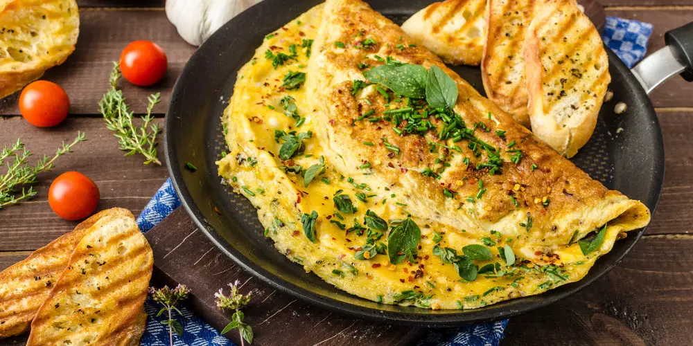 Omelette de Queso: Una receta fácil y rápida, ideal para hacer en casa