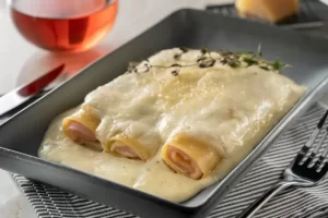 receta canelones de jamon y queso, canelones jamon y queso, como hacer canelones de jamon y queso