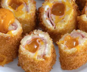 rollitos de jamon y queso, como hacer rollitos de jamon y queso, receta rollitos de jamon y queso