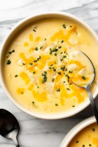 caldo de papas con queso, receta caldo de papas con queso