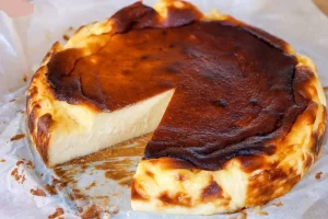 tarta de queso la viña, receta tarta de queso la viña