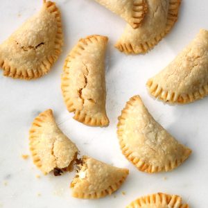 empanadas con queso de cabra, receta empanadas con queso de cabra, como hacer empanadas de queso de cabra