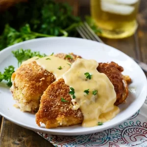 pollo con queso, receta de pollo con queso