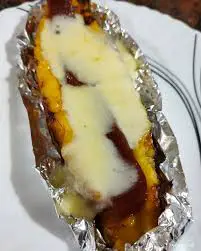 bocadillo con platano y queso, receta de bocadillo con platano y queso