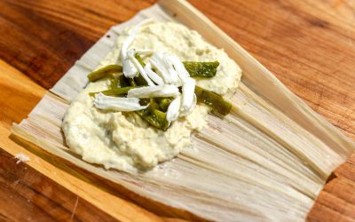 Tamales de Rajas con Queso: La receta original